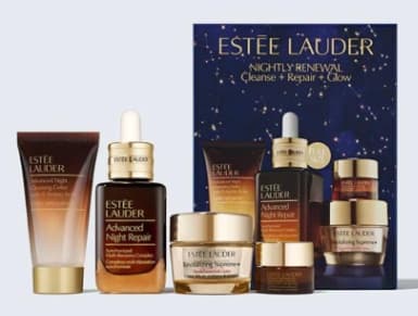 Estée Lauder Nightly Renewal Skincare Set